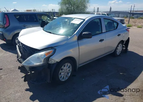 2015 Nissan Versa 1.6 S+ from USA, damaged, VIN 3N1CN7AP7FL935839